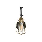 Savoy House Meridian M90022ORBNB 1-Light Oil Rubbed Bronze with Natural Brass Wall Sconce