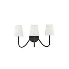 Savoy House Meridian M90056ORB 3-Lights Oil Rubbed Bronze Wall Sconce