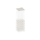 Sonneman 2168.13W 100 Lights Satin Nickel 200W Constellation Cosmic Cube Pendant