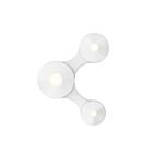 Sonneman 2191.03 1 Light Satin White 14W Coral Surface LED Surface Mount