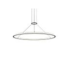 Sonneman 2234.25-35 2 Lights Satin Black 78W Luna Round LED Pendant