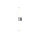 Sonneman 2682.16 2 Lights Bright Satin Aluminum 9W Planes LED Double Sconce
