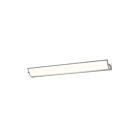 Sonneman 2704.16 Bright Satin Aluminum 30W Aileron LED Sconce