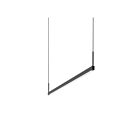 Sonneman 2816.25-4-27 1 Light Satin Black 22W Thin-Line LED Pendant