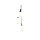 Sonneman 2981.25W 3 Lights Satin Black 4W Liquid LED Pendant