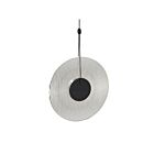 Sonneman 3111.25C 1 Light Satin Black 15W Meclisse LED Pendant