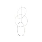 Sonneman 3153.03 3 Lights Satin White 51W Torc LED Pendant