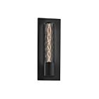 Sonneman 4943.97 1 Light Textured Black 60W Urban Edge Panel Sconce