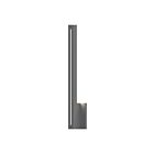 Sonneman 7113.74-WL 1 Light Textured Gray 11W Stripe LED Sconce