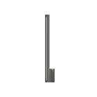 Sonneman 7115.74-WL 1 Light Textured Gray 15W Stripe LED Sconce