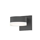 Sonneman 7302.PL.FW.74-WL 2 Lights Textured Gray 20W REALS Up/Down LED Sconce
