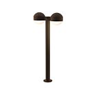 Sonneman 7308.DC.DL.72-WL 2 Lights Textured Bronze 40W REALS LED Double Bollard