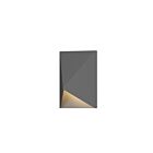 Sonneman 7320.74-WL 1 Light Textured Gray 10W Triform Compact LED Sconce