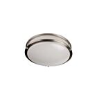 TCP 219F12A241KBN Brushed Nickel 20W LED Flush Mount