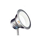 Tcp DLC8SWUZDLCCT2 Matte Silver LED 8" Commercial Downlight CCT Selectable
