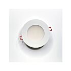 Turolight PRO-SP6-4-8W-MK5-120-WH-D 8W 4" White LED Slim Recessed Light Wattage and CCT Selectable