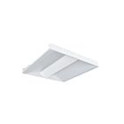 Turolight RGD-CB3-S-22-MW-MK-120-347V-D 2' x 2' White LED Centre Basket Troffer Wattage and CCT Selectable