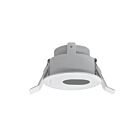 Turolight RGD-SMT-594-WH White 3" Adjustable Regressed Slothole Trim