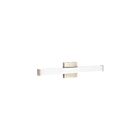 Turolight RGD-VN-WS-2F-24W-MK5-D-SQ-BN 24W Brush Nickel LED Wall Sconce