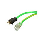 Vista Electrical 40573 Fluorescent High Visibility Single Outlet Cord