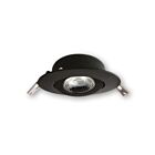 Votatec VO-GRP4W10-120-D-3WY-BL Black 10W 4" Round Gimbal 3way CCT Selectable