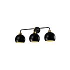 Young Lighting 1372WL3-BK Black and gold Wall Lamp