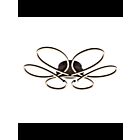 Young Lighting 2074FM Black 46W LED Flush Mount
