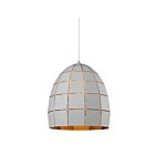 Young Lighting 3044P-S-WH White 1-Light Pendant