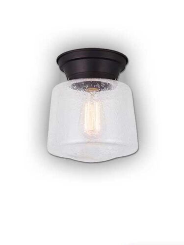 canarm mill 1 light oil rubbed bronze fixture ifm623a08orb