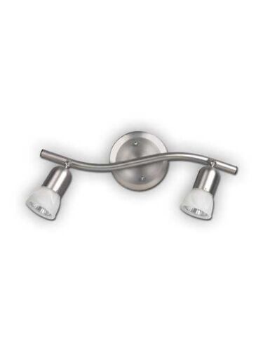 canarm james 2 lights brushed pewter wall light it356a02bpt10