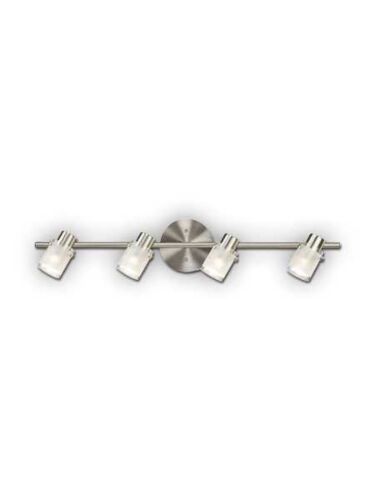 canarm cole 4 lights brushed nickel wall light it406a04bn10