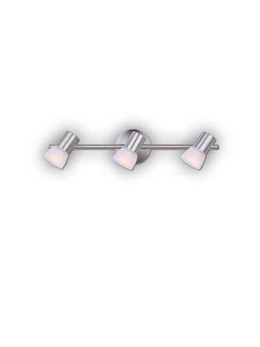 canarm hudson 3 lights brushed nickel wall light it517a03bn