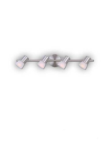 canarm hudson 4 lights brushed nickel wall light it517a04bn