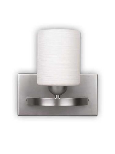 Canarm Hampton 1 Light Brushed Pewter Wall Light IVL370A01BPT (fixturewshade