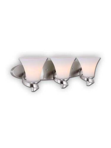 canarm rue 3 lights brushed nickel wall light ivl587a03bn